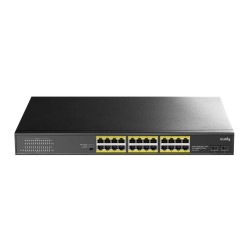 CUDY GS1028PS2 24-PORT GIGABIT POE+ SWITCH WITH 2 SFP PORT 300W