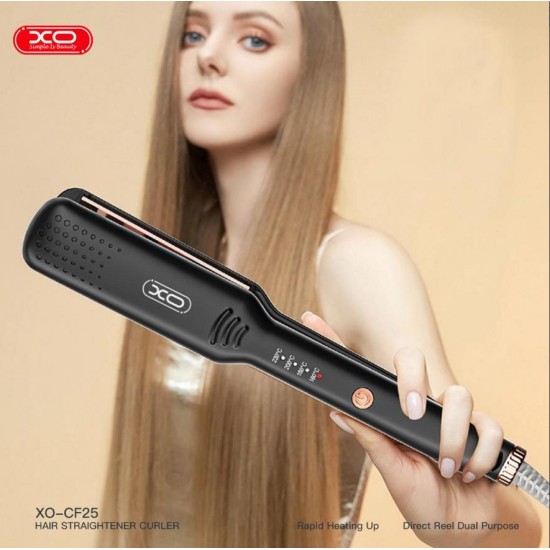 XO CF25 SMART HAIR STRAIGHTENING BOARD 65W ΜΑΥΡΗ