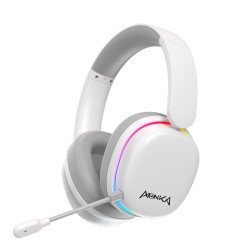 MONKA HG9070W  ECHO RS ΑΣΥΡΜΑΤΟ ΑΚΟΥΣΤΙΚΟ ΒΤ RGB ΛΕΥΚΟ