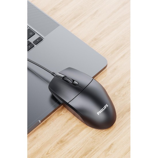 PHILIPS SPK7247 ΕΝΣΥΡΜΑΤΟ ΠΟΝΤΙΚΙ ΜΑΥΡΟ