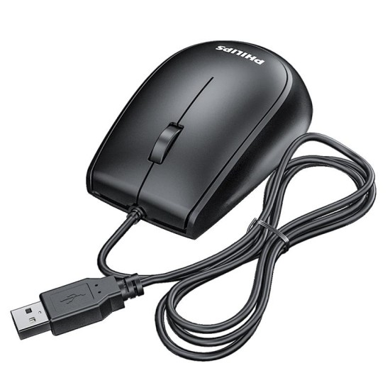 PHILIPS SPK7217 ΕΝΣΥΡΜΑΤΟ ΠΟΝΤΙΚΙ ΜΑΥΡΟ