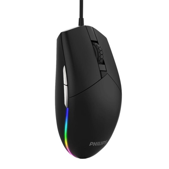 PHILIPS SPK9304 ΕΝΣΥΡΜΑΤΟ ΠΟΝΤΙΚΙ 6400dpi ΜΑΥΡΟ