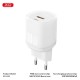 XO L151 ΦΟΡΤΙΣΤΗΣ 30W 1 ΘΥΡΑ USB-A 1 ΘΥΡΑ TYPE-C ΛΕΥΚΟΣ