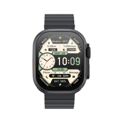 XO M11ULTRA SMART WATCH ΑΣΥΡΜΑΤΗ ΦΟΡΤΙΣΗ ΚΛΗΣΗ ΜΑΥΡΟ