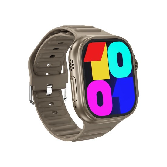 XO M10ULTRA SMART WATCH ΑΣΥΡΜΑΤΗ ΦΟΡΤΙΣΗ ΚΛΗΣΗ ΓΚΡΙ