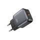 XO L152(EU) ΦΟΡΤΙΣΤΗΣ QC18W 1 ΘΥΡΑ USB-A ΜΑΥΡΟΣ