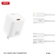 XO L148 ΦΟΡΤΙΣΤΗΣ PD30W 1 ΘΥΡΑ TYPE-C ΜΕ ΚΑΛΩΔΙΟ LIGHTNING ΛΕΥΚΟΣ