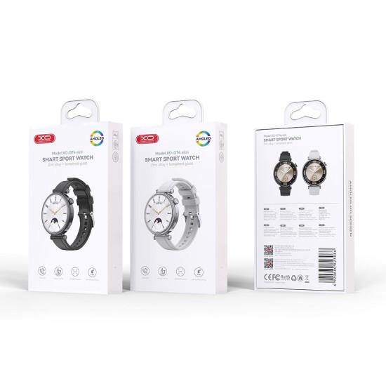 XO GT4 MINI SMART WATCH AMOLED ΚΛΗΣΗ ΑΣΗΜΙ