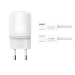 XO L150 ΦΟΡΤΙΣΤΗΣ 30W 1 ΘΥΡΑ TYPE-C ΜΕ ΚΑΛΩΔΙΟ TYPE-C ΛΕΥΚΟΣ