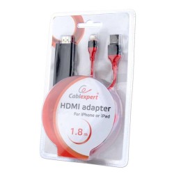 CABLEXPERT ΚΑΛΩΔΙΟ MHL HDMI ΓΙΑ APPLE ΣΥΣΚΕΥΕΣ  1.8m