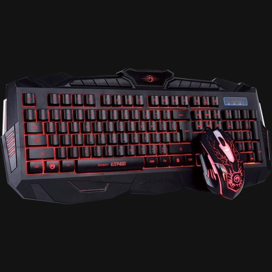 MARVO KM400+G1 GAMING SET ΠΛΗΚΤΡΟΛΟΓΙΟ+ΠΟΝΤΙΚΙ+MOUSEPAD