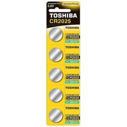 ΜΠΑΤΑΡΙΕΣ TOSHIBA ΛΙΘΙΟΥ CR 2025 (1ΤΕΜ)