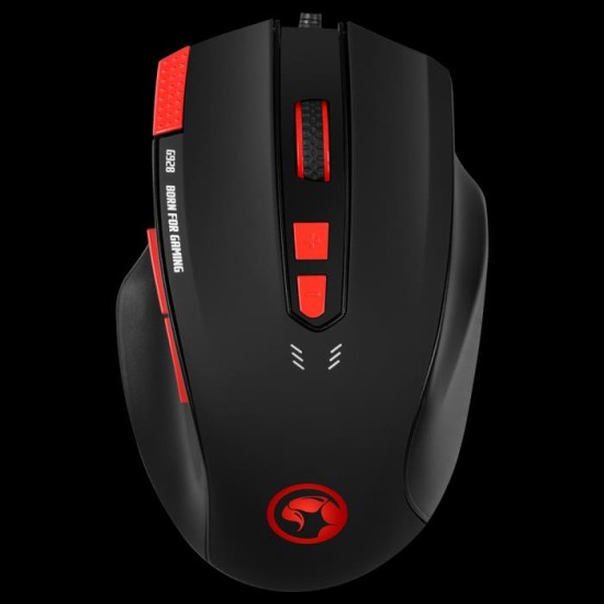 MARVO G928+G1 ΕΝΣΥΡΜΑΤΟ GAMING ΠΟΝΤΙΚΙ+MOUSEPAD