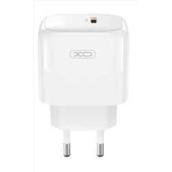 XO Φορτιστής Χωρίς Καλώδιο με Θύρα USB-C 20W Power Delivery Λευκός (L136)