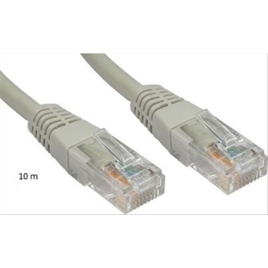 NG Καλώδιο δικτύου cat6 10m ΓΚΡΙ