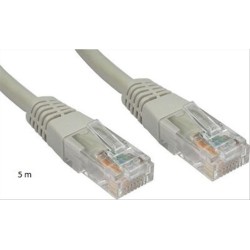 NG καλώδιο δικτύου CAT6 χρώμα ΓΚΡΙ  5m